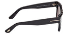 Tom Ford FT1304 FINN-02 01D 53 - Shiny Black / Smoke Polarized #id:ft130401d_s:100130