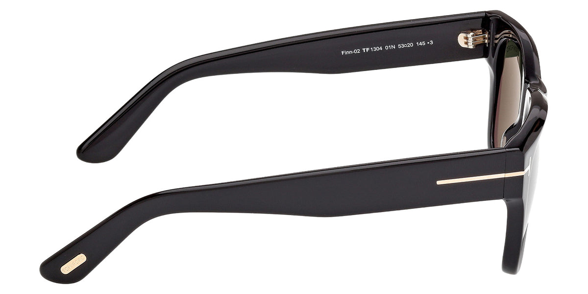 Tom Ford FT1304 FINN-02 01N 53 - Shiny Black / Green #id:ft130401n_s:102130