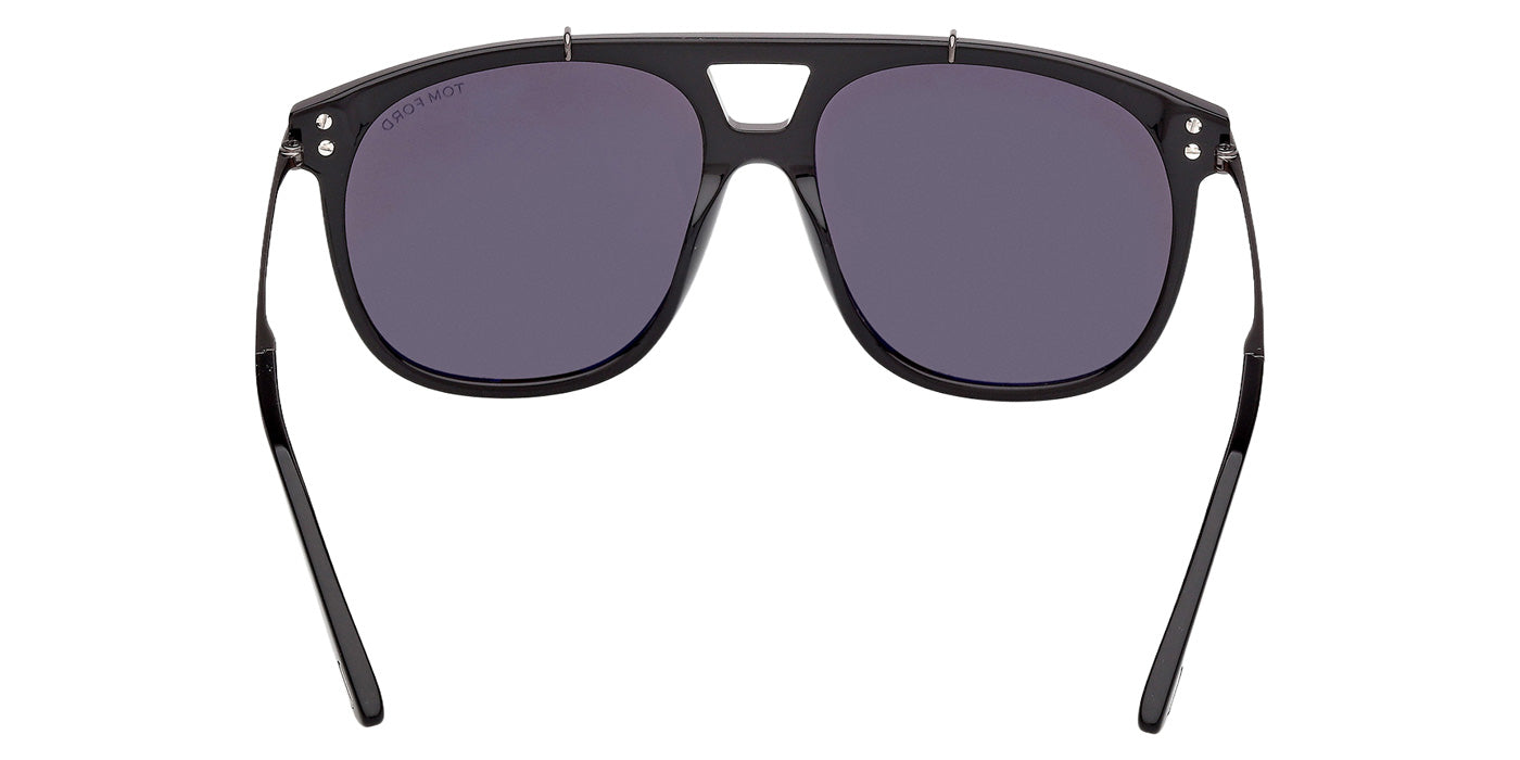 Tom Ford FT1306 SAM-02 01A 58 - Shiny Black / Smoke #id:ft130601a_s:100120