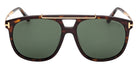 Tom Ford FT1306 SAM-02 52N 58 - Dark Havana / Green #id:ft130652n_s:104100