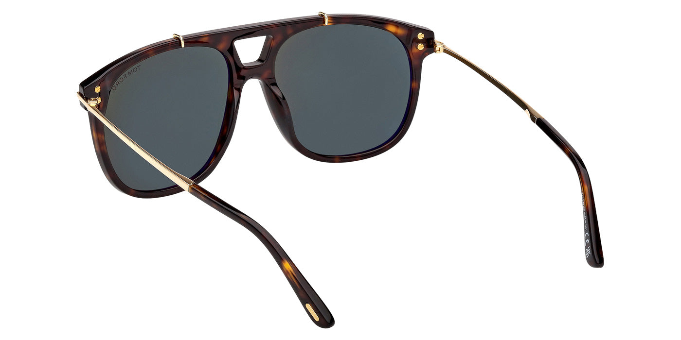 Tom Ford FT1306 SAM-02 52N 58 - Dark Havana / Green #id:ft130652n_s:104115