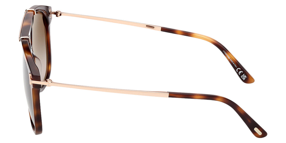 Tom Ford FT1306 SAM-02 53K 58 - Blonde Havana / Gradient Roviex #id:ft130653k_s:106110