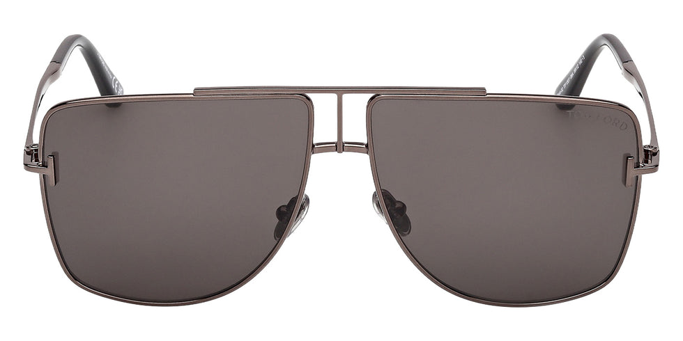 Tom Ford FT1307 ELIOTT-02 08A 59 - Shiny Gunmetal / Smoke #id:ft130708a_s:100100
