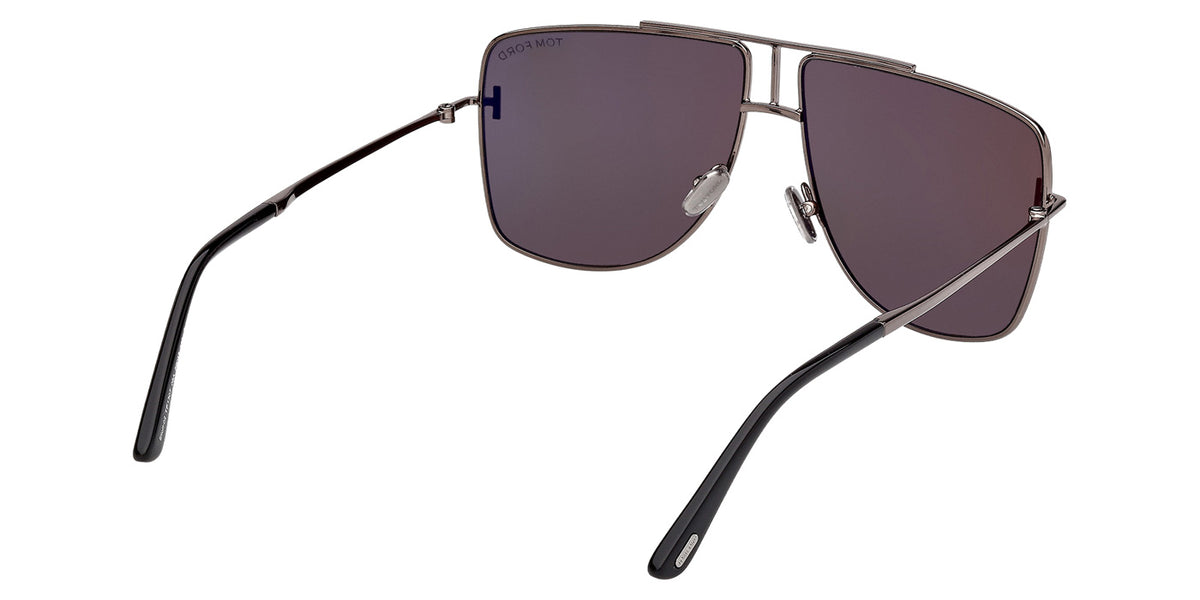 Tom Ford FT1307 ELIOTT-02 08A 59 - Shiny Gunmetal / Smoke #id:ft130708a_s:100125
