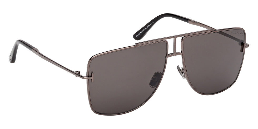 Tom Ford FT1307 ELIOTT-02 08A 59 - Shiny Gunmetal / Smoke #id:ft130708a_s:100135
