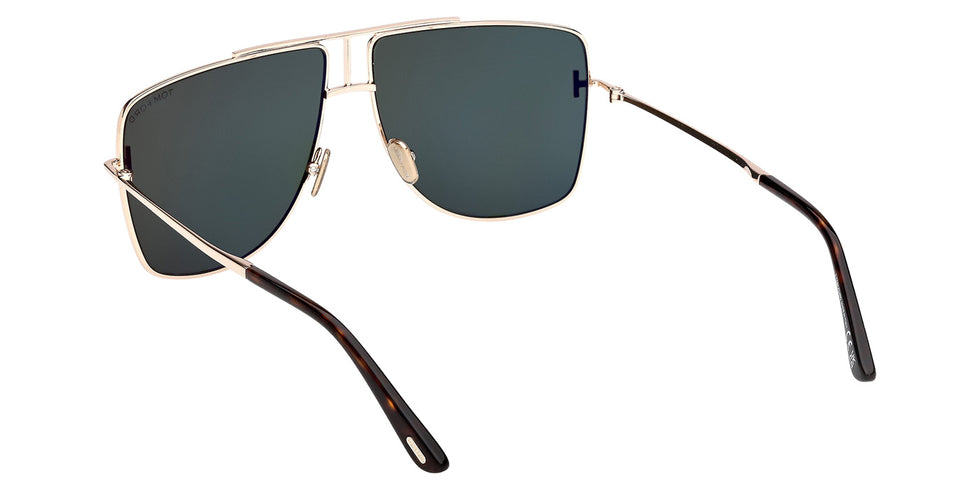 Tom Ford FT1307 ELIOTT-02 28N 59 - Shiny Rose Gold / Green #id:ft130728n_s:102115