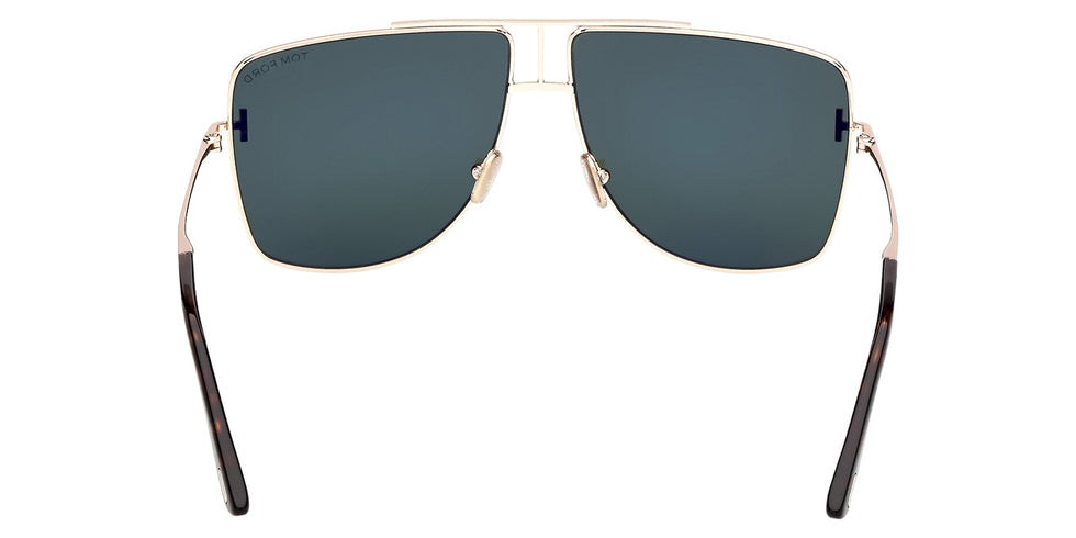 Tom Ford FT1307 ELIOTT-02 28N 59 - Shiny Rose Gold / Green #id:ft130728n_s:102120