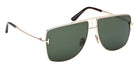 Tom Ford FT1307 ELIOTT-02 28N 59 - Shiny Rose Gold / Green #id:ft130728n_s:102135