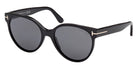 Tom Ford FT1311 01D 56 - Shiny Black / Smoke Polarized 01D #id:ft131101d_s:100105
