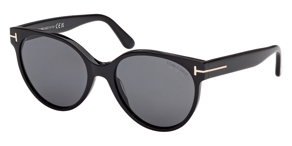 Tom Ford FT1311 01D 56 - Shiny Black / Smoke Polarized 01D #id:ft131101d_s:100105
