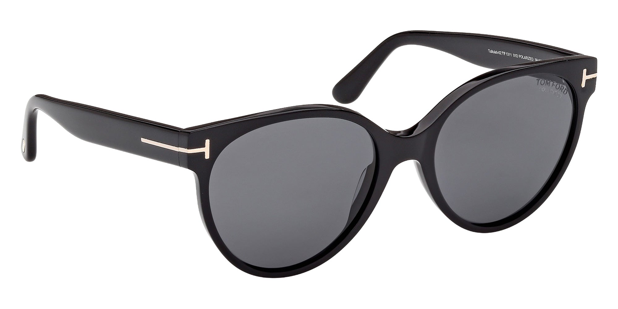 Tom Ford FT1311 01D 56 - Shiny Black / Smoke Polarized 01D #id:ft131101d_s:100135