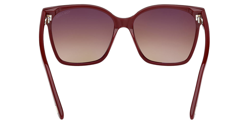 Tom Ford FT1312 IRIS-02 69F 56 - Shiny Bordeaux / Gradient Brown #id:ft131269f_s:104120