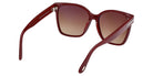Tom Ford FT1312 IRIS-02 69F 56 - Shiny Bordeaux / Gradient Brown #id:ft131269f_s:104125