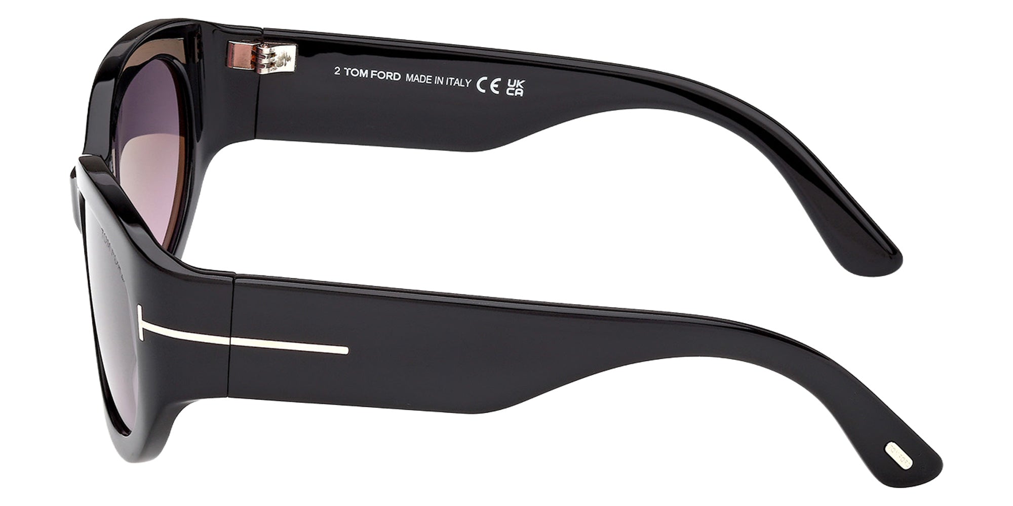 Tom Ford FT1313 01B 53 - Shiny Black / Gradient Smoke 01B #id:ft131301b_s:100110