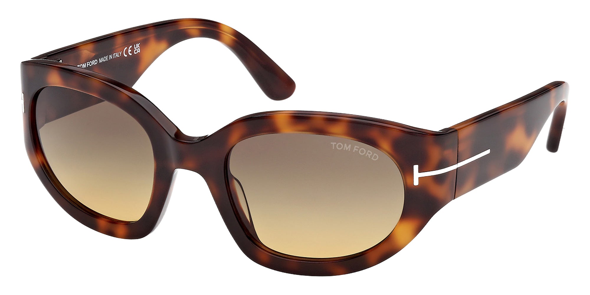 Tom Ford FT1313 53B 53 - Blonde Havana / Gradient Smoke 53B #id:ft131353b_s:104105