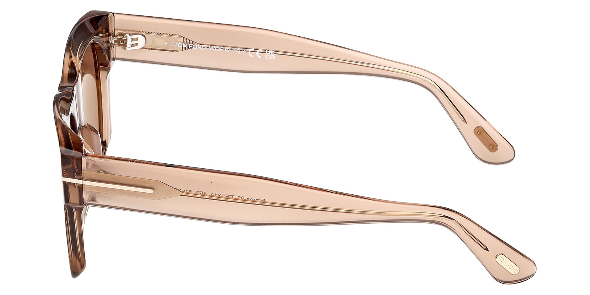 Tom Ford FT1314 45E 51 - Shiny Light Brown / Brown 45E #id:ft131445e_s:102110