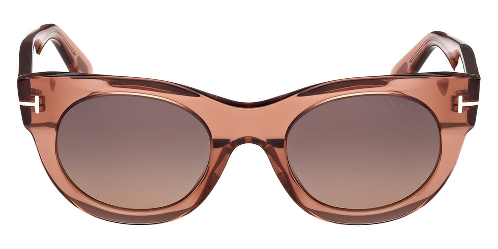 Tom Ford FT1315 MARINE-02 45T 50 - Shiny Light Brown / Gradient Bordeaux #id:ft131545t_s:102100