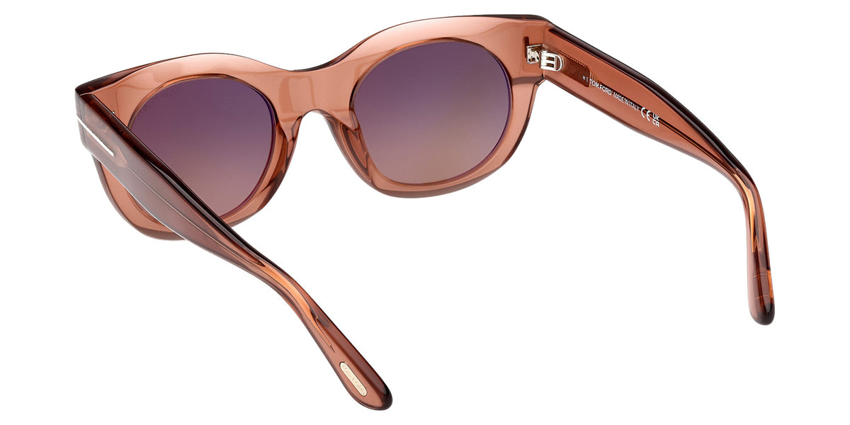 Tom Ford FT1315 MARINE-02 45T 50 - Shiny Light Brown / Gradient Bordeaux #id:ft131545t_s:102115