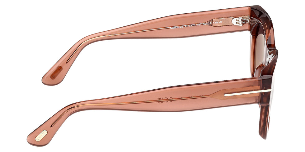 Tom Ford FT1315 MARINE-02 45T 50 - Shiny Light Brown / Gradient Bordeaux #id:ft131545t_s:102130