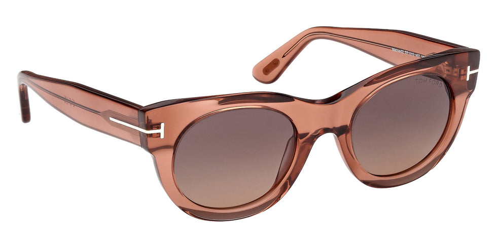 Tom Ford FT1315 MARINE-02 45T 50 - Shiny Light Brown / Gradient Bordeaux #id:ft131545t_s:102135