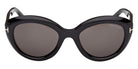 Tom Ford FT1316 STACY-02 01A 53 - Shiny Black / Smoke #id:ft131601a_s:100100