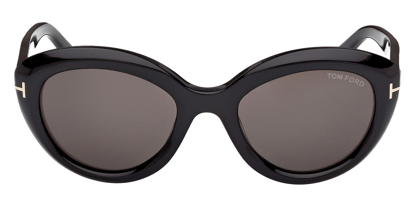 Tom Ford FT1316 STACY-02 01A 53 - Shiny Black / Smoke #id:ft131601a_s:100100