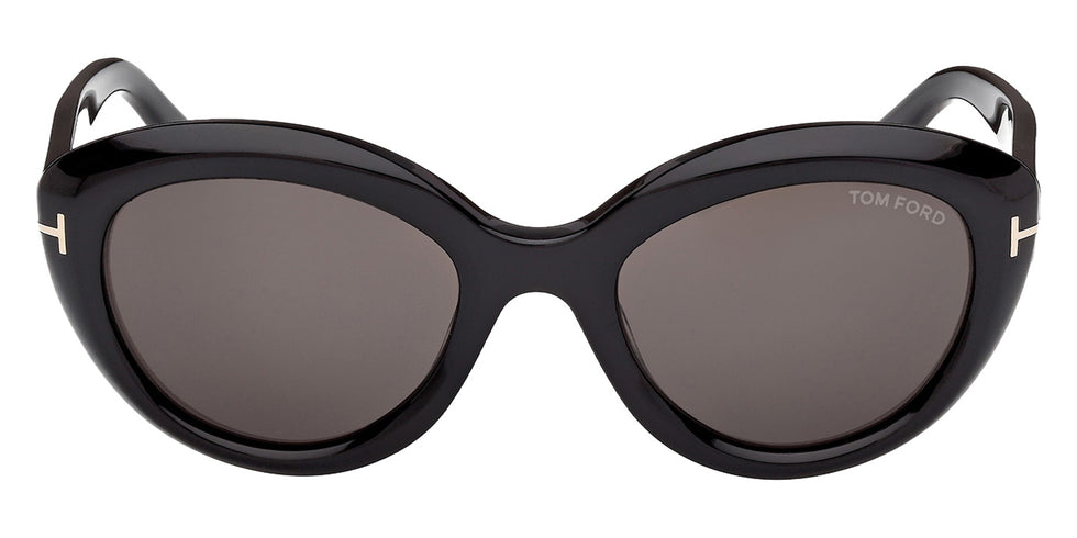 Tom Ford FT1316 STACY-02 01A 53 - Shiny Black / Smoke #id:ft131601a_s:100100
