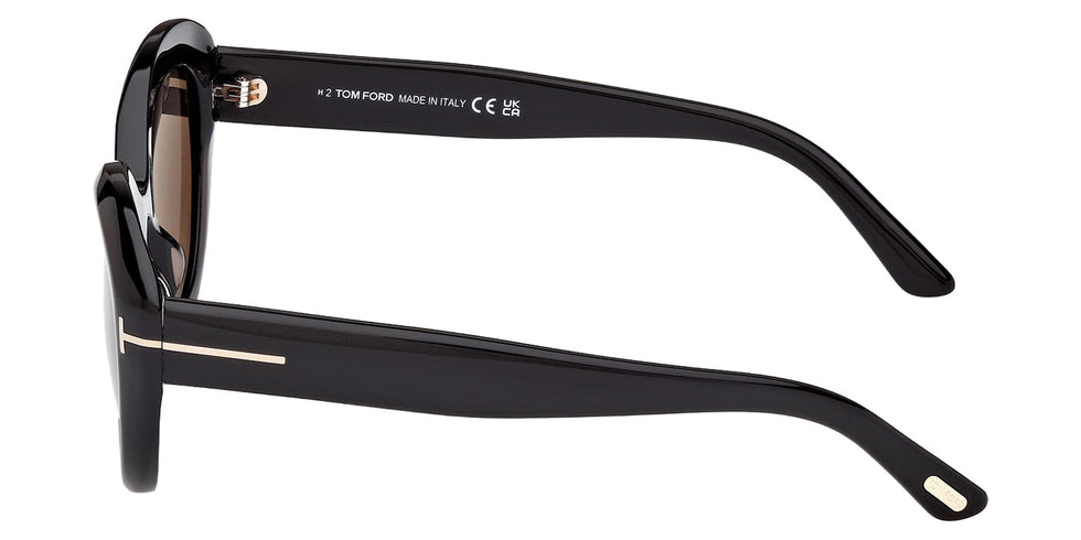 Tom Ford FT1316 STACY-02 01A 53 - Shiny Black / Smoke #id:ft131601a_s:100110