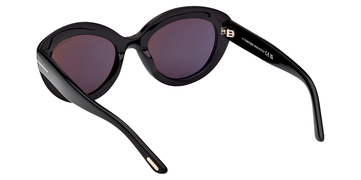 Tom Ford FT1316 STACY-02 01A 53 - Shiny Black / Smoke #id:ft131601a_s:100115