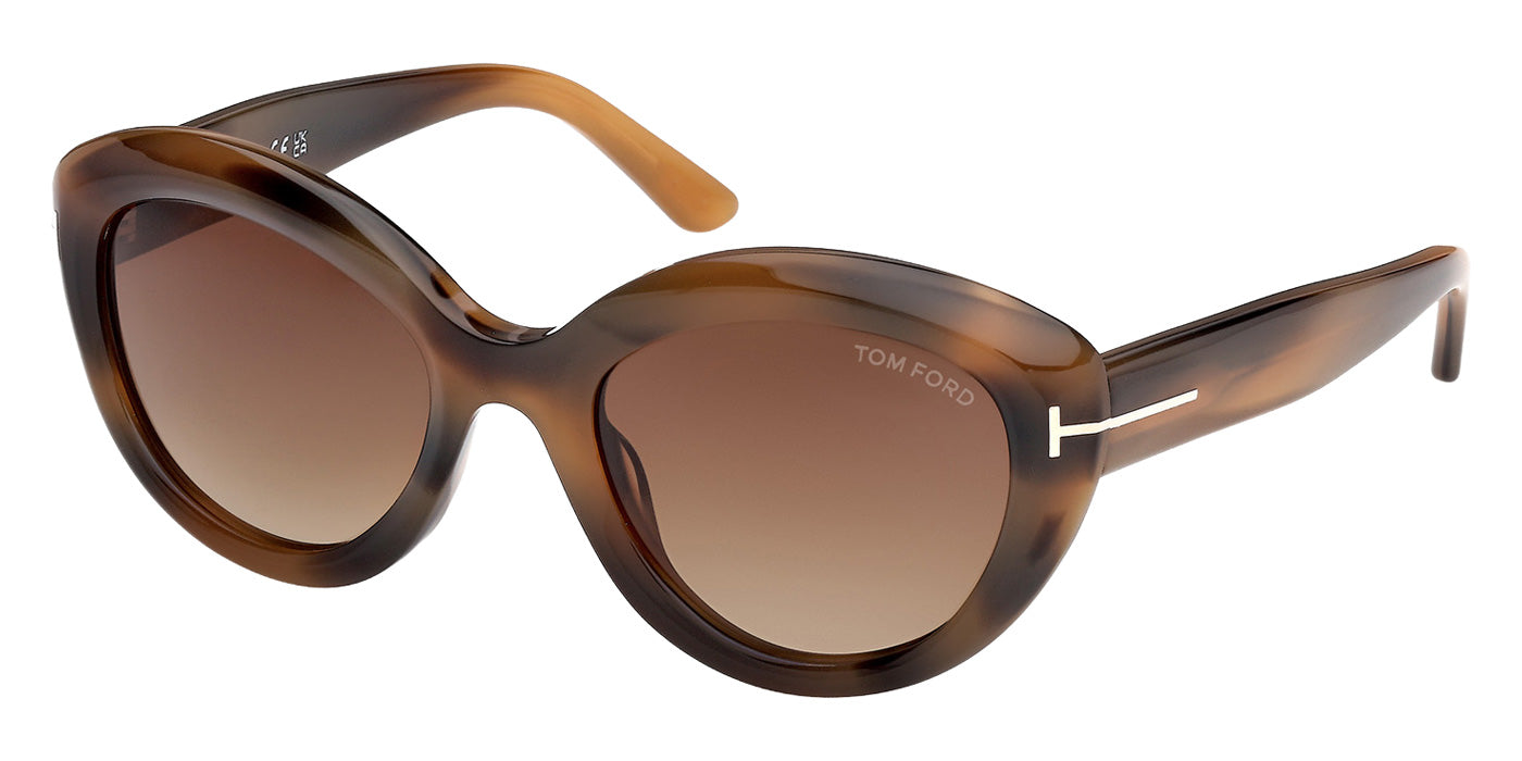 Tom Ford FT1316 STACY-02 55F 53 - Colored Havana / Gradient Brown #id:ft131655f_s:104105