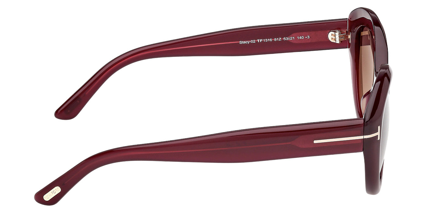 Tom Ford FT1316 STACY-02 81Z 53 - Shiny Violet / Gradient or Mirrored Violet #id:ft131681z_s:106130