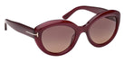 Tom Ford FT1316 STACY-02 81Z 53 - Shiny Violet / Gradient or Mirrored Violet #id:ft131681z_s:106135