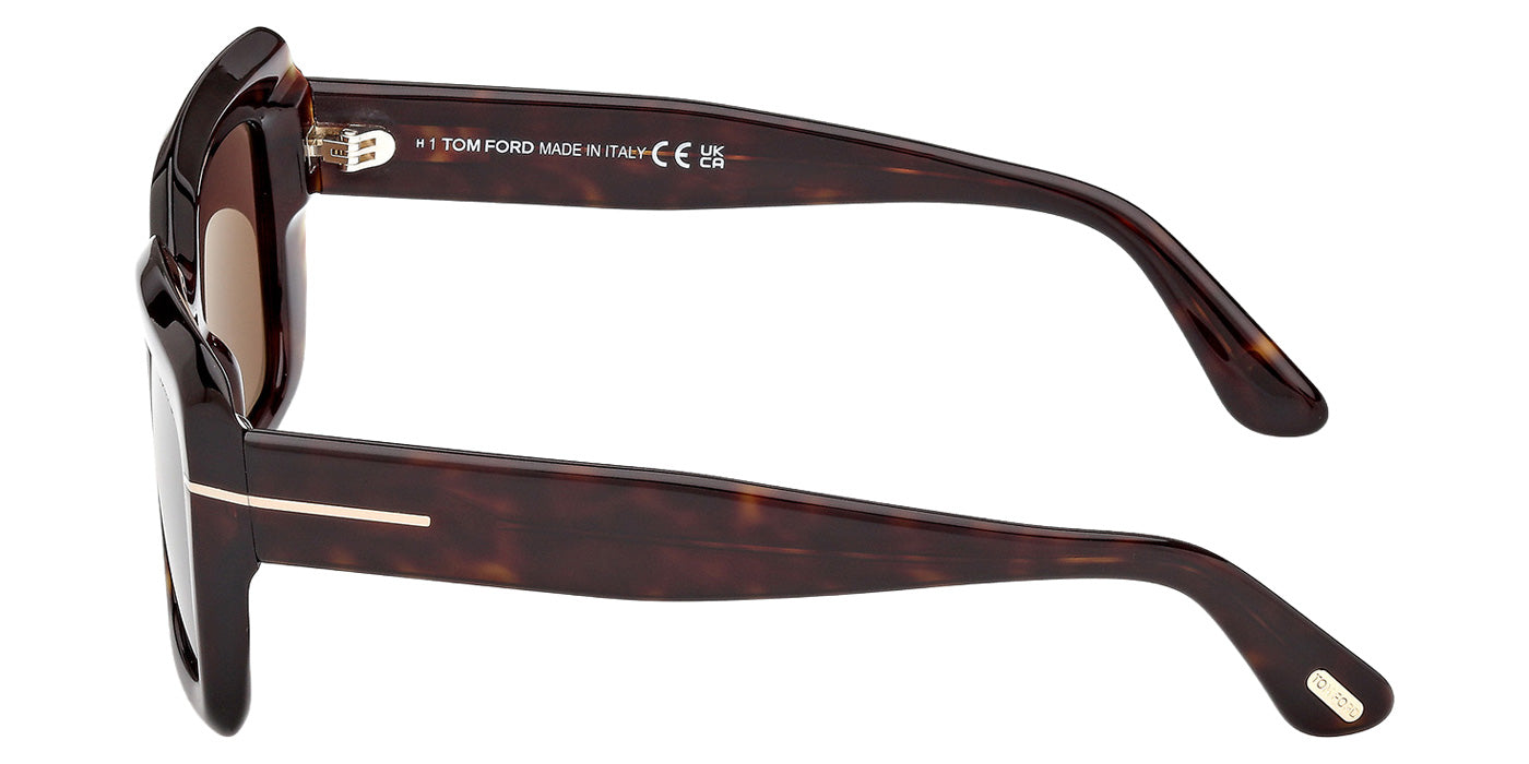 Tom Ford FT1318 LEILA-02 52E 52 - Dark Havana / Brown #id:ft131852e_s:102110