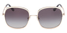 Tom Ford FT1320 28W 57 - Shiny Rose Gold / Gradient Blue 28W #id:ft132028w_s:100100