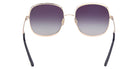 Tom Ford FT1320 28W 57 - Shiny Rose Gold / Gradient Blue 28W #id:ft132028w_s:100120