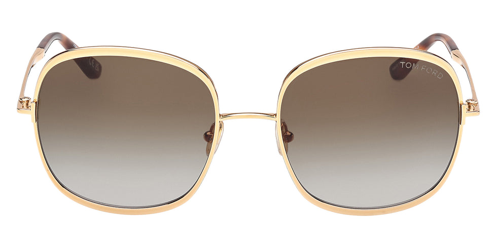 Tom Ford FT1320 30P 57 - Shiny Deep Gold / Gradient Green 30P #id:ft132030p_s:102100