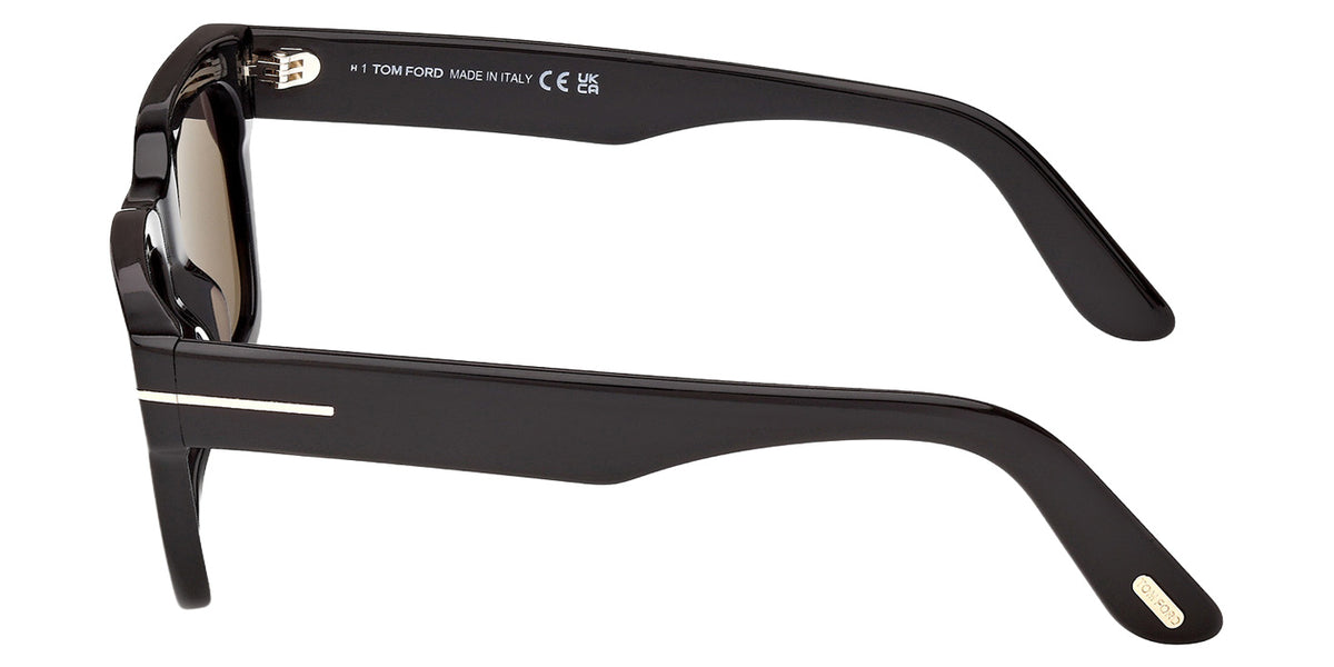 Tom Ford FT1333 ANDY-02 01A 55 - Shiny Black / Smoke #id:ft133301a_s:100110