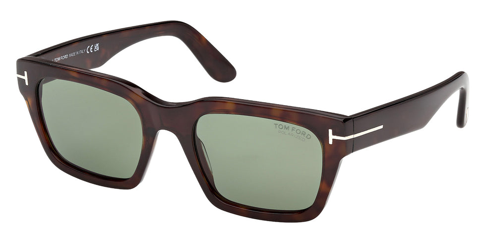 Tom Ford FT1333 ANDY-02 52R 55 - Dark Havana / Green Polarized #id:ft133352r_s:102105