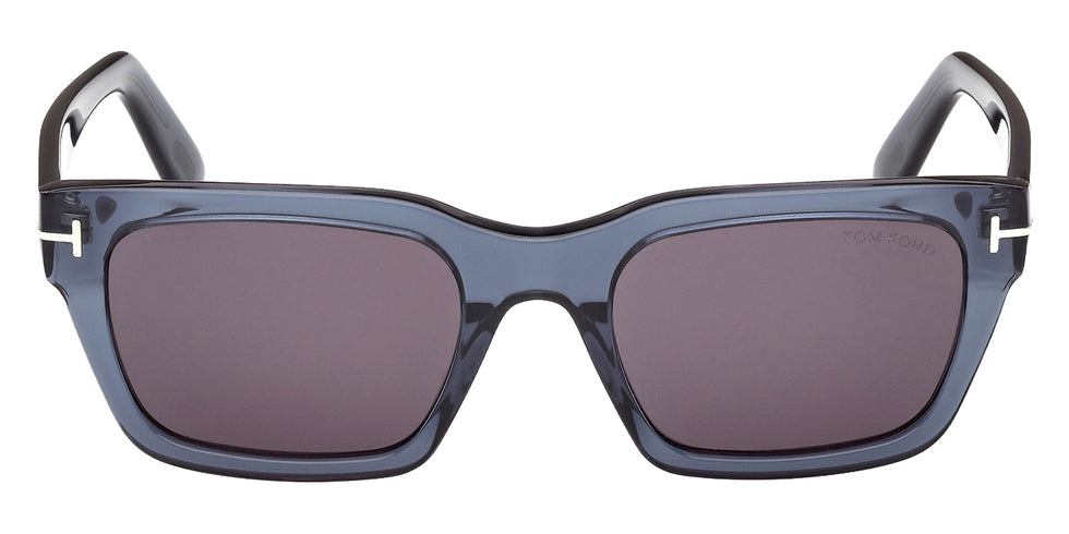 Tom Ford FT1333 ANDY-02 90A 55 - Shiny Blue / Smoke #id:ft133390a_s:106100