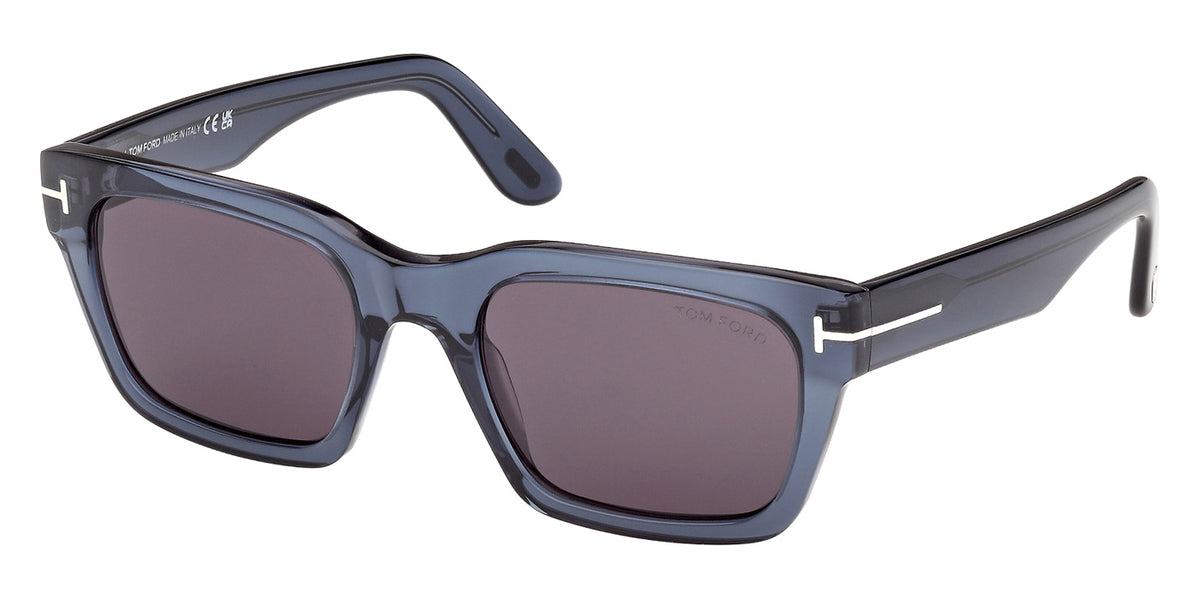 Tom Ford FT1333 ANDY-02 90A 55 - Shiny Blue / Smoke #id:ft133390a_s:106105
