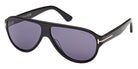 Tom Ford FT1336 SAMUELE-02 01V 61 - Shiny Black / Blue #id:ft133601v_s:100105