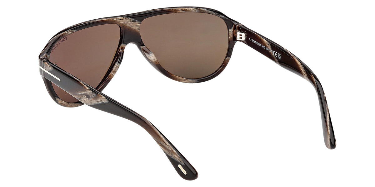 Tom Ford FT1336 SAMUELE-02 63J 61 - Black Horn / Roviex #id:ft133663j_s:100115