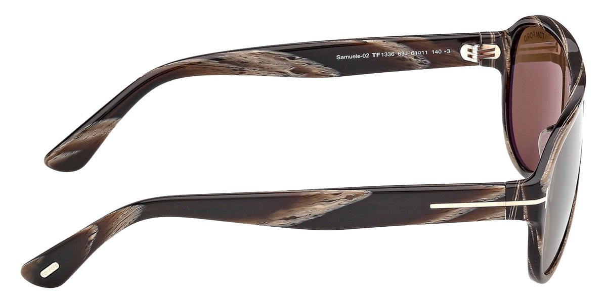 Tom Ford FT1336 SAMUELE-02 63J 61 - Black Horn / Roviex #id:ft133663j_s:100130