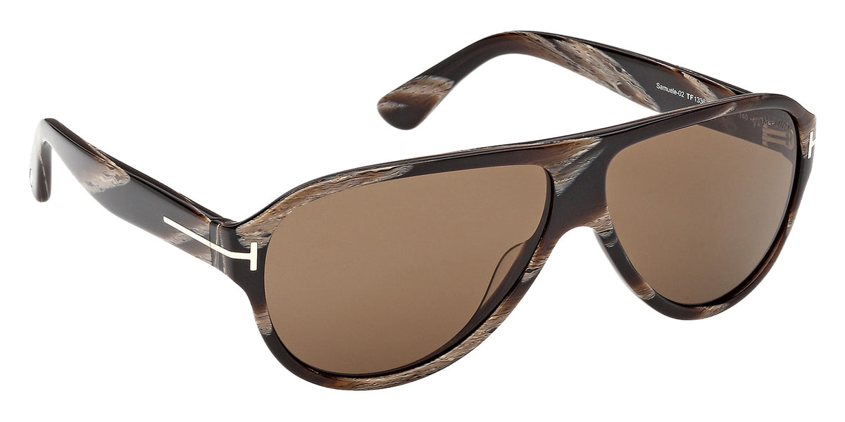 Tom Ford FT1336 SAMUELE-02 63J 61 - Black Horn / Roviex #id:ft133663j_s:100135
