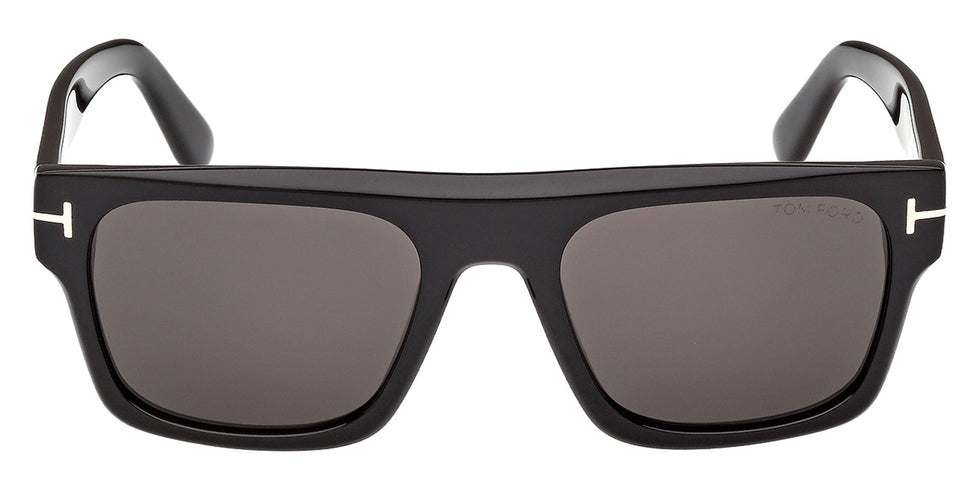 Tom Ford FT1337 CYRUS-02 01A 53 - Shiny Black / Smoke #id:ft133701a_s:100100
