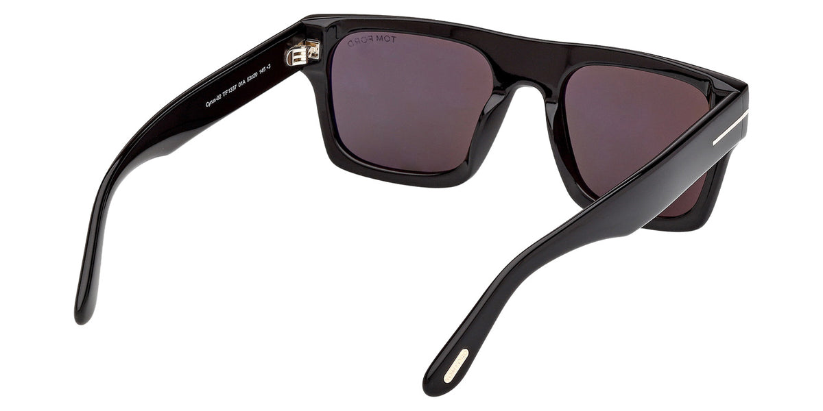 Tom Ford FT1337 CYRUS-02 01A 53 - Shiny Black / Smoke #id:ft133701a_s:100125