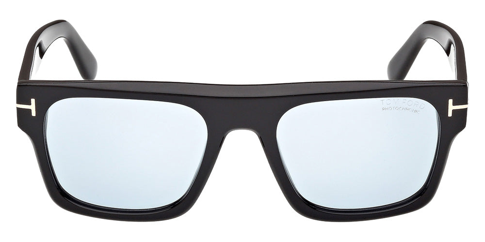 Tom Ford FT1337 CYRUS-02 01V 53 - Shiny Black / Blue Photochromic #id:ft133701v_s:100100