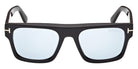Tom Ford FT1337 CYRUS-02 01V 53 - Shiny Black / Blue Photochromic #id:ft133701v_s:100100