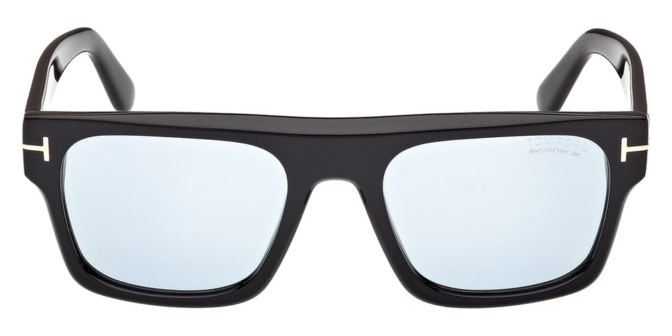 Tom Ford FT1337 CYRUS-02 01V 53 - Shiny Black / Blue Photochromic #id:ft133701v_s:100100