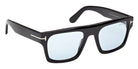 Tom Ford FT1337 CYRUS-02 01V 53 - Shiny Black / Blue Photochromic #id:ft133701v_s:100135